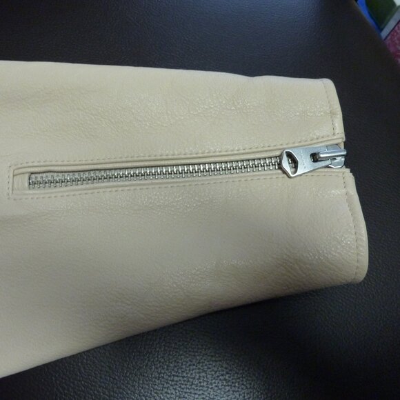 Mackage Clement Oversized R Fill Leather Biker Jacket - Picture 15 of 15